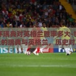 世界杯瑞典对英格兰胜率多大-世界杯赛场上的瑞典与英格兰，历史对决与胜率展望