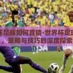 世界杯足球如何竞猜-世界杯足球竞猜，策略与技巧的深度探索