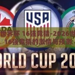 2026世界杯 16强竞猜-2026世界杯，16强竞猜的激情与预测