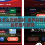 世界杯怎么竞猜买球-世界杯竞猜买球的乐趣与策略