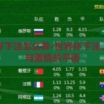 世界杯下注怎么弄-世界杯下注，理性与激情的平衡
