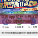 世界杯 竞猜 app 积分-世界杯竞猜，积分乐园的激情碰撞