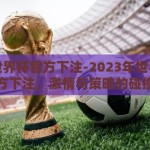 本届世界杯官方下注-2023年世界杯官方下注，激情与策略的碰撞
