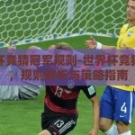 世界杯竞猜冠军规则-世界杯竞猜冠军，规则解析与策略指南