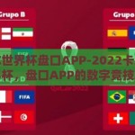 卡塔尔世界杯盘口APP-2022卡塔尔世界杯，盘口APP的数字竞技场