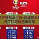 篮球世界杯怎么下注-篮球世界杯，理性下注的智慧与策略