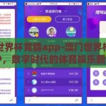 澳门世界杯竞猜app-澳门世界杯竞猜APP，数字时代的体育娱乐新风尚