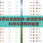 欧洲世界杯竞猜软件-欧洲世界杯竞猜，科技与激情的碰撞