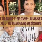 世界杯竞猜哪个平台好-世界杯竞猜平台大观，如何选择最适合您的平台