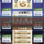 微信世界杯下注平台-微信世界杯下注平台，理性与风险并存的数字娱乐新领域
