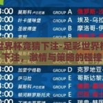 足彩世界杯竞猜下注-足彩世界杯竞猜下注，激情与策略的碰撞