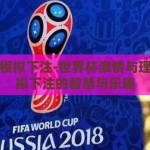 世界杯模拟下注-世界杯激情与理性，模拟下注的智慧与乐趣