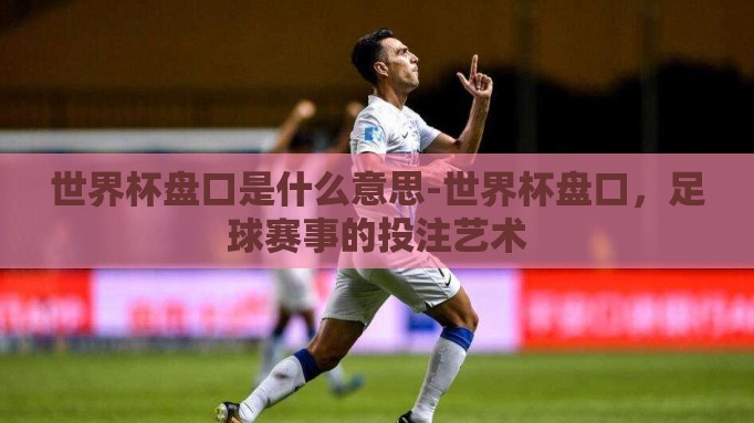 世界杯盘口是什么意思-世界杯盘口，足球赛事的投注艺术
