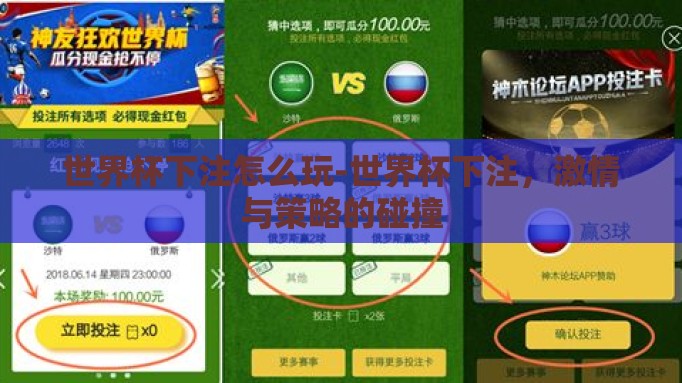 世界杯下注怎么玩-世界杯下注,激情与策略的碰撞 世界杯下注怎么玩-世界杯下注,激情与策略的碰撞