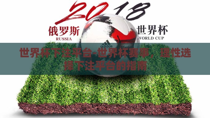 世界杯下注平台-世界杯赛事，理性选择下注平台的指南