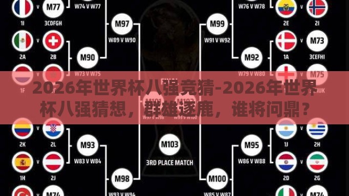 2026年世界杯八强竞猜-2026年世界杯八强猜想，群雄逐鹿，谁将问鼎？