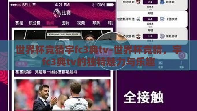 世界杯竞猜宇fc3典tv-世界杯竞猜，宇fc3典tv的独特魅力与乐趣